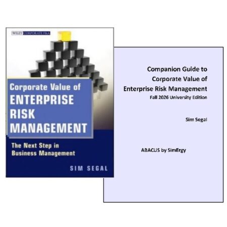 Book & Guide Bundle (DISCOUNT)  Corporate Value of Enterprise Risk Management and Companion Guide (Fall 2026 University Edition)